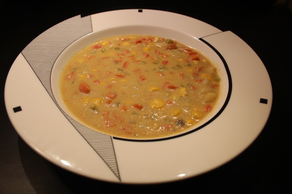 soupe legumes cacahuete