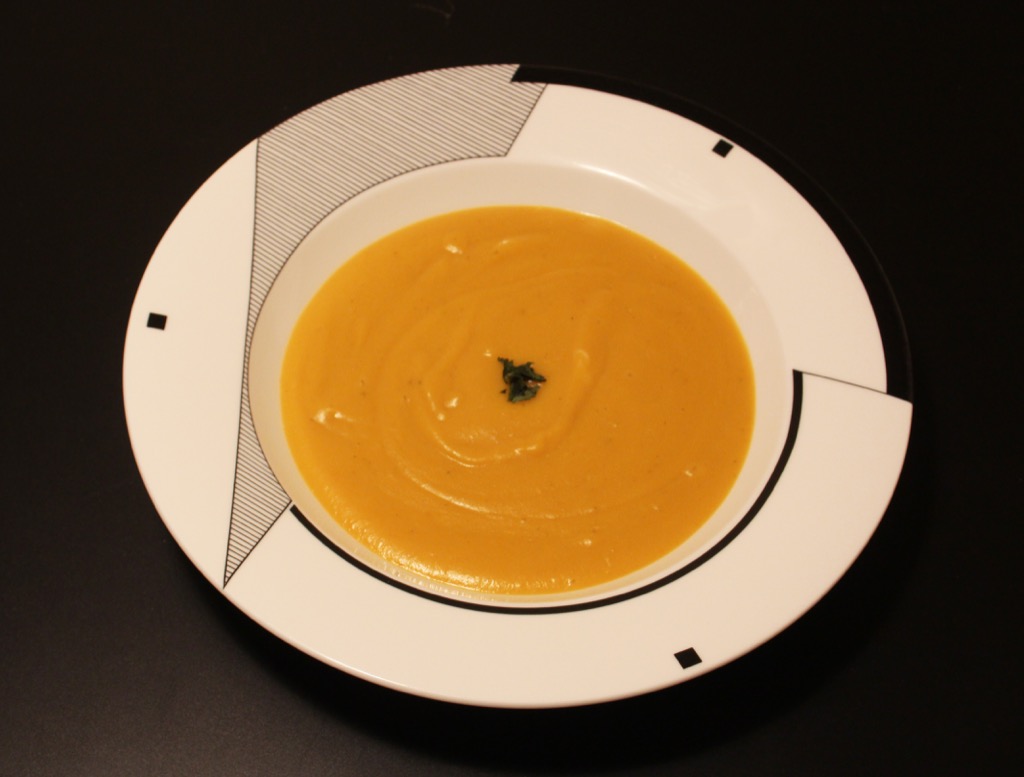 Velouté patate douce et lait de coco – Sweet potato and coconut soup