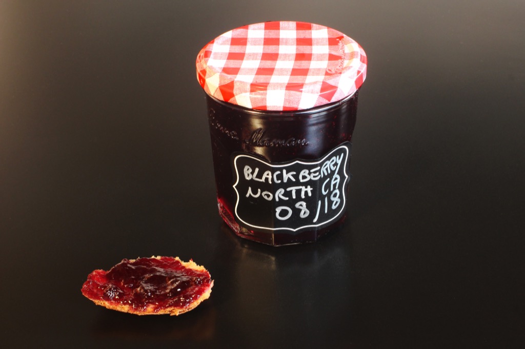 Gelée de mûres Nord Californiennes sans pépins- Seedless Northern California Blackberry Jelly