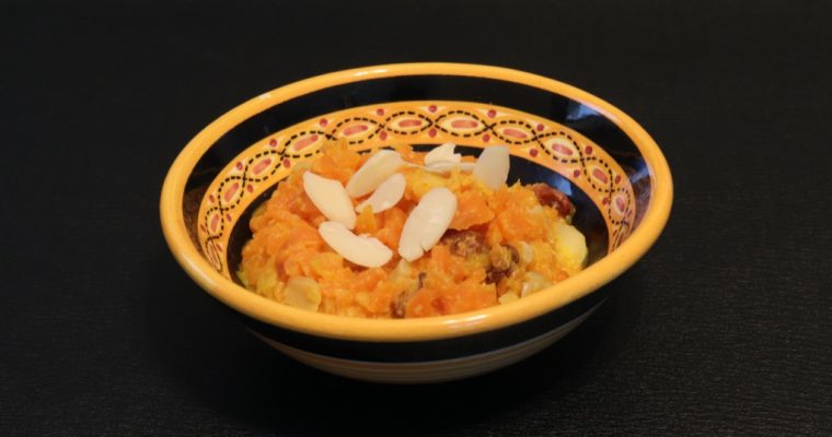 Halwa carottes – Carrot Halwa